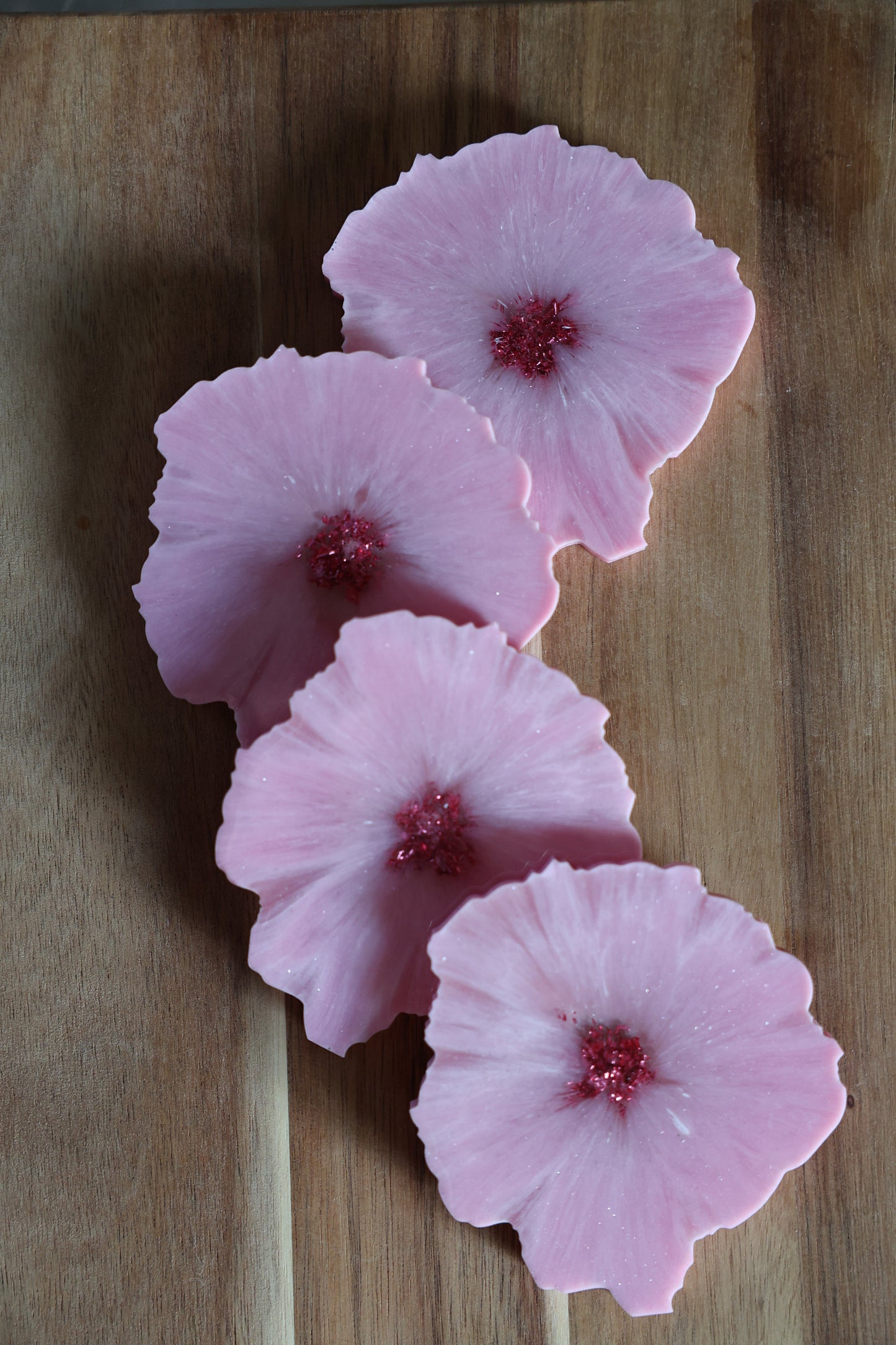 Flower Style Resin Coasters - Set of 4 (Copy)