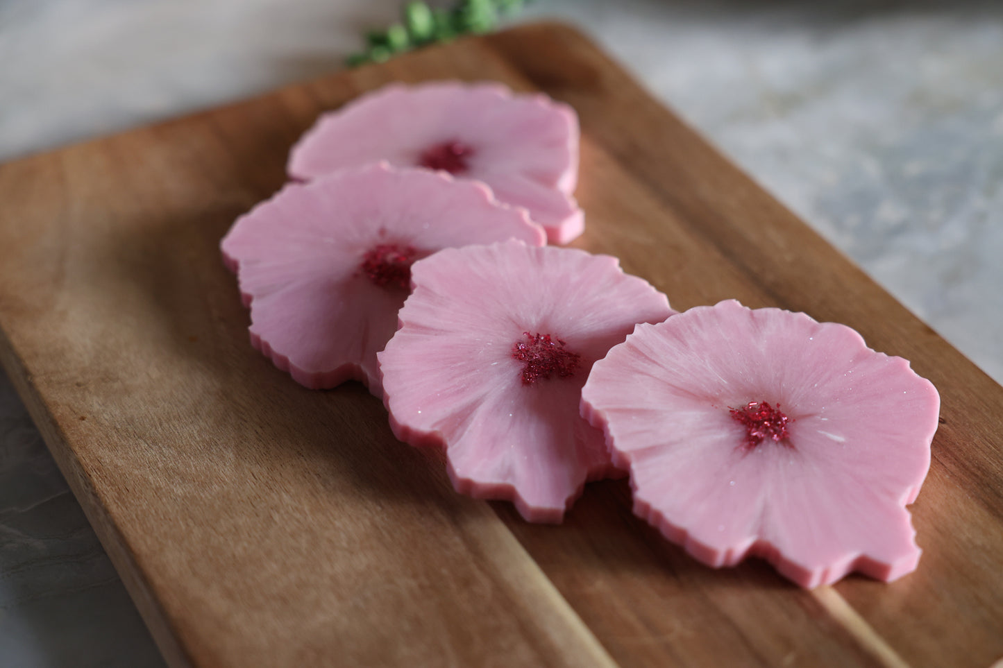 Flower Style Resin Coasters - Set of 4 (Copy)