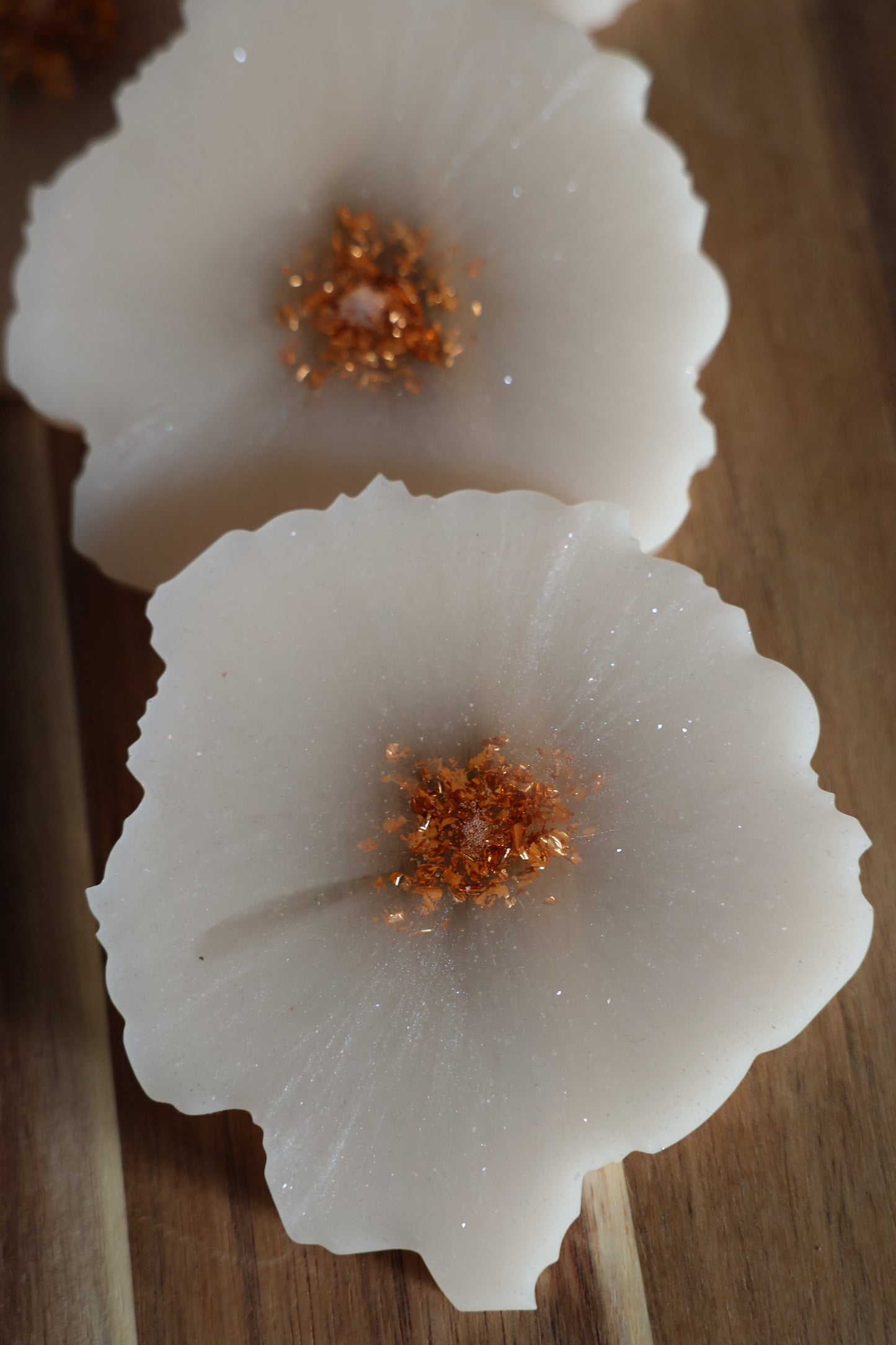 Flower Style Resin Coasters - Set of 4 (Copy)