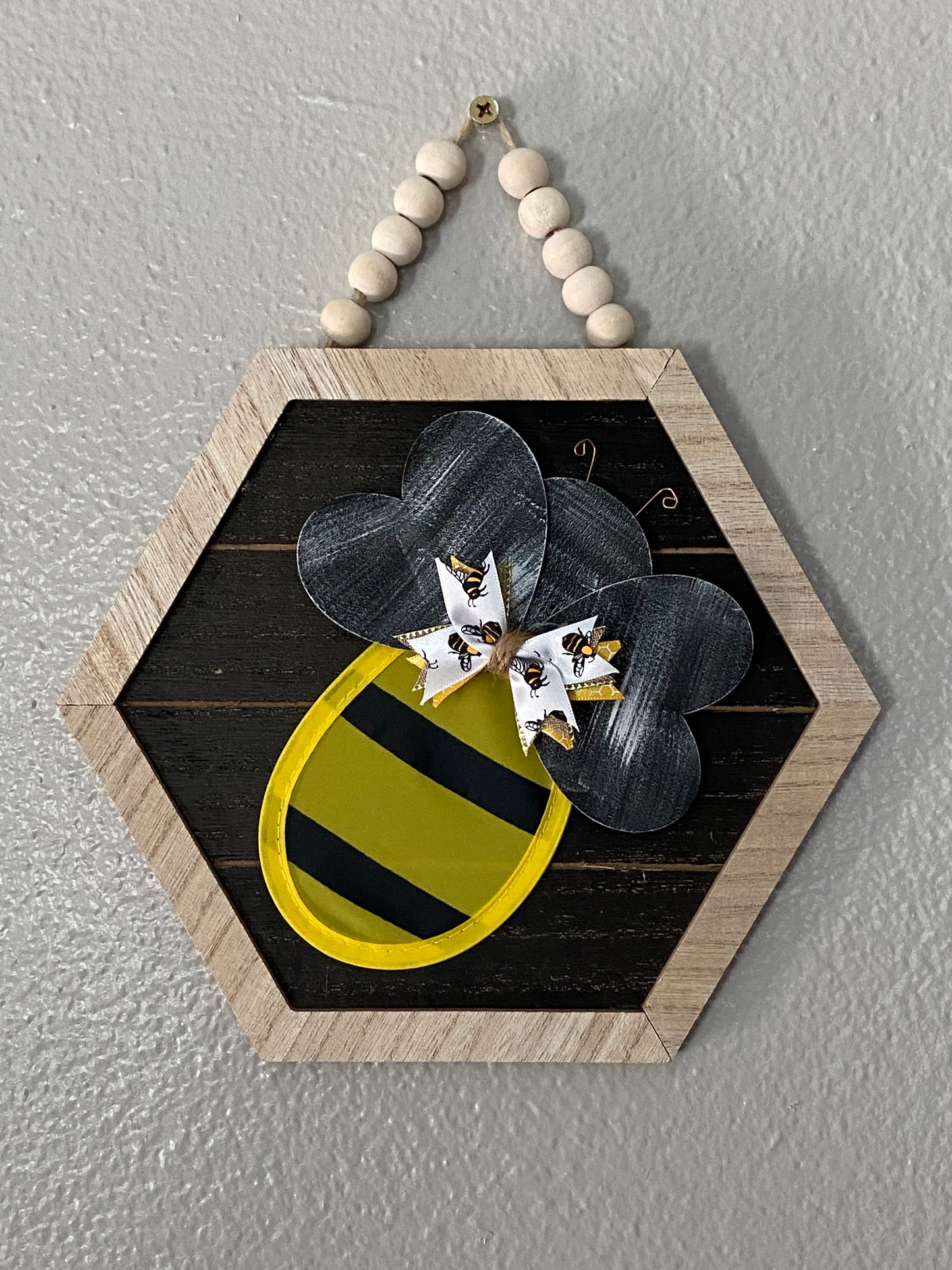 Bee Signs - Home/Office Decor - Set of 3
