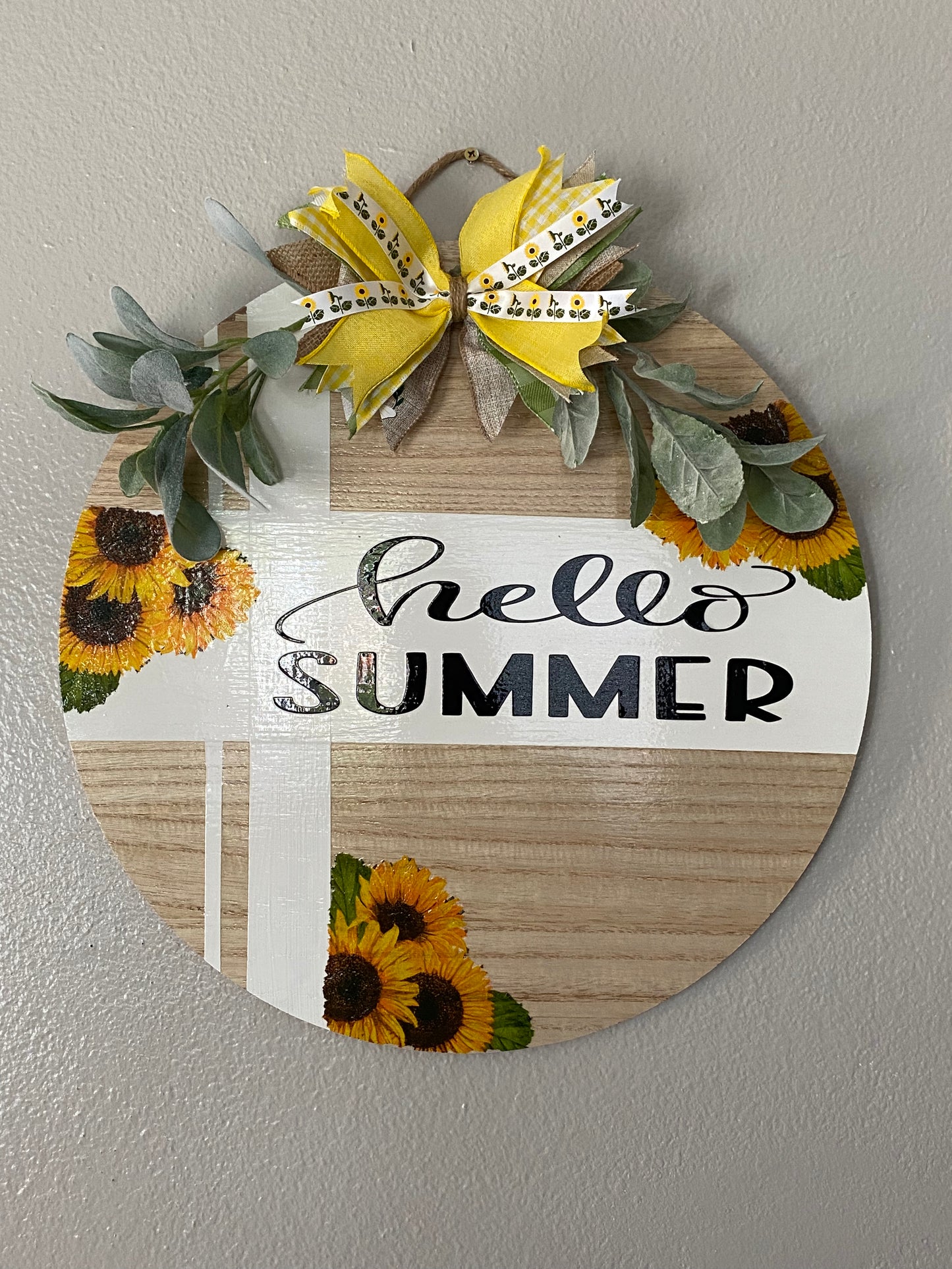 Hello Summer Door Wreath