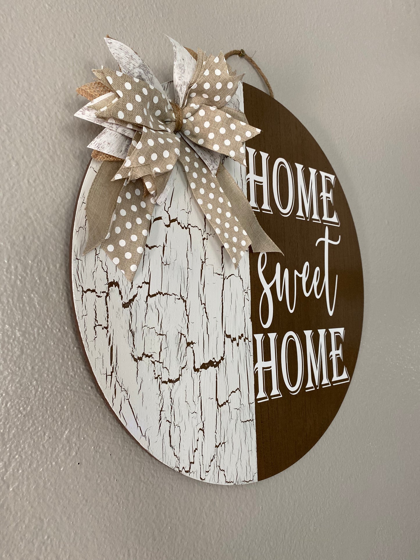 Home Sweet Home Door Wreath 2 - 18"