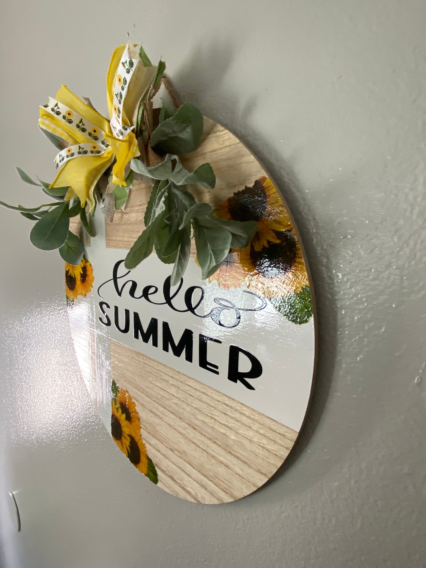 Hello Summer Door Wreath