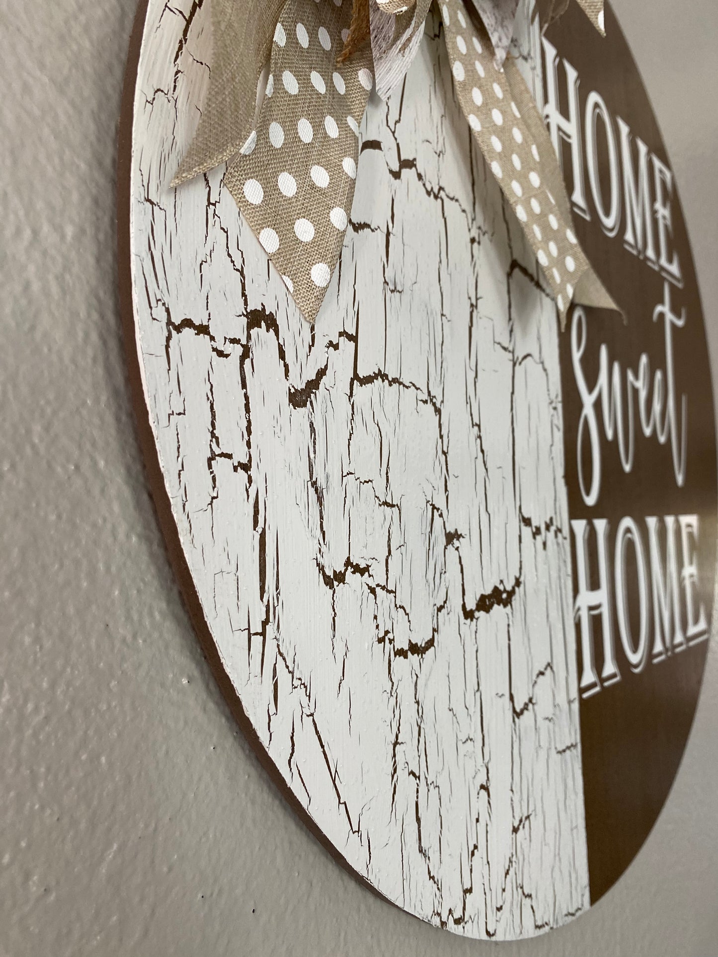 Home Sweet Home Door Wreath 2 - 18"