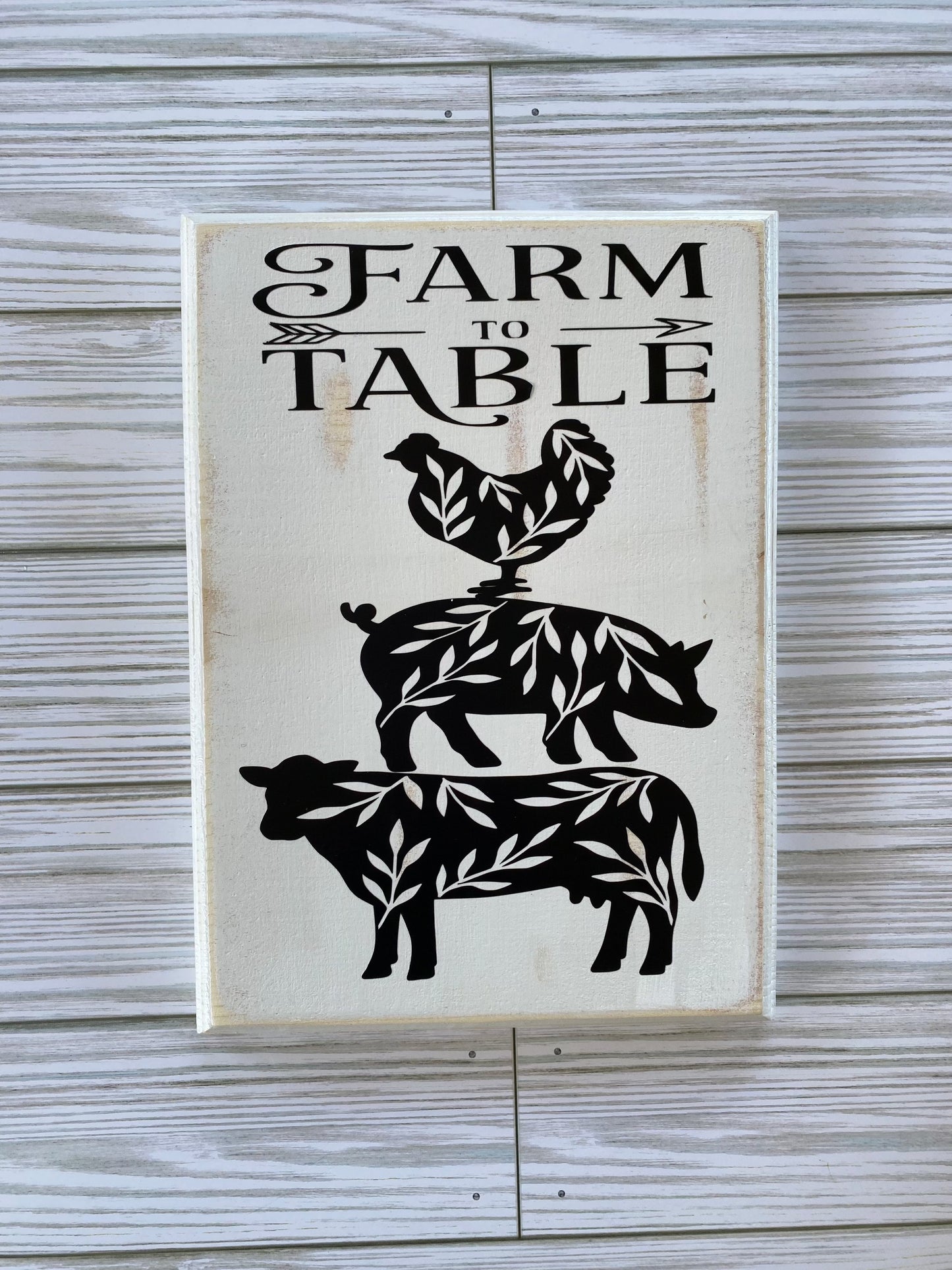 Farmhouse Animal Sign