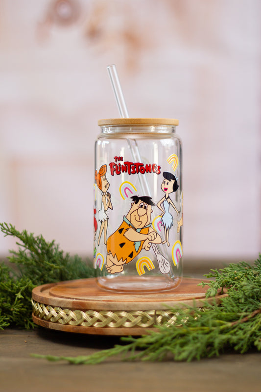 Flintstones - Glass Cup 16oz