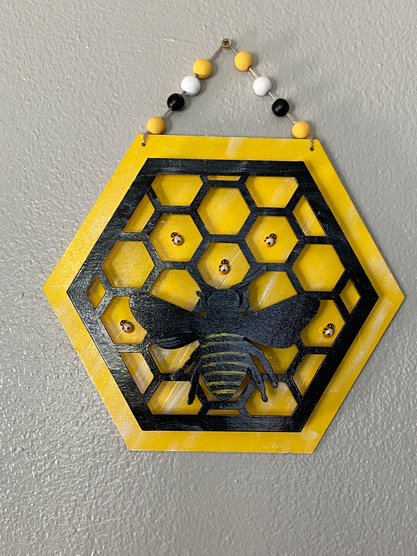 Bee Sign Decor Small