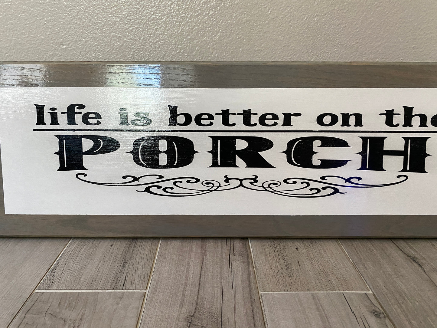 Porch Sign