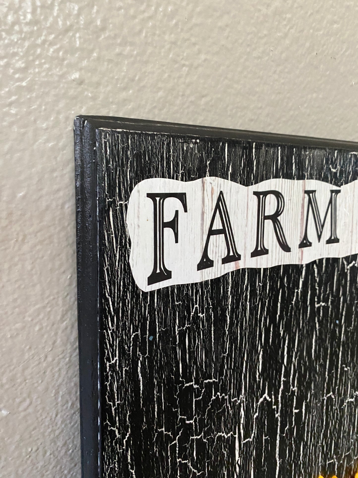 Farm Life Cow Sign